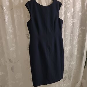 ANTONIO MELANI Navy Blue Mini Dress